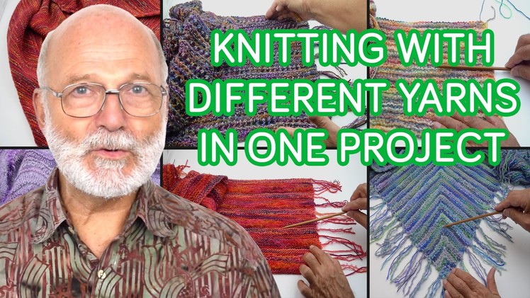 Knitting with Different Yarns in One Project