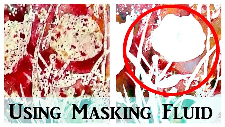 Masking Fluid Tutorial: How To Use Masking Fluid For Watercolour Paintings
