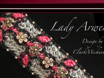 Rainbow Loom Band Lady Arwen Bracelet Tutorial.How To