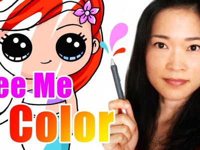 Watch How I Color My Drawings - Time Lapse Coloring w.Adobe Photoshop