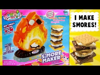 Yummy Nummies Smores Food Maker - How to Easily Make a S'more!