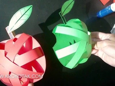 3D Paper Apples