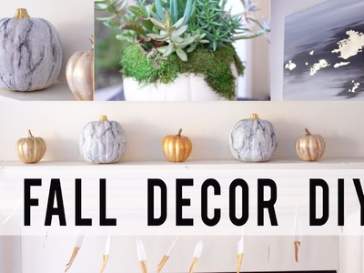 5 FALL HOME DECOR DIY PROJECTS | Contemporary Style | ANN LE