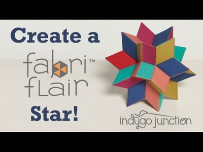 Create a Radiant Star - FabriFlair™ Paper Piecing Kits by Indygo Junction