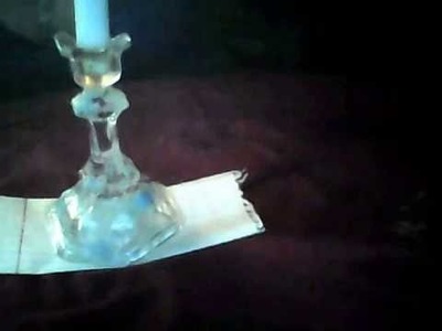 D.I.Y.  WHITE Candle -  MONEY Magick Spell