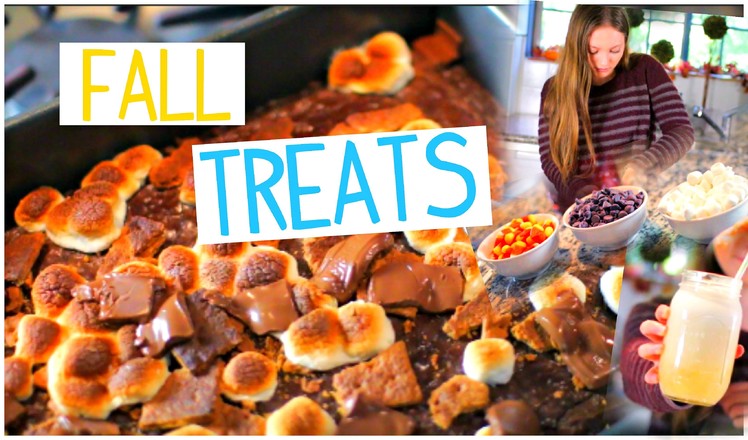 DIY Fall Treats You Need to Try!! Quick & Easy!!