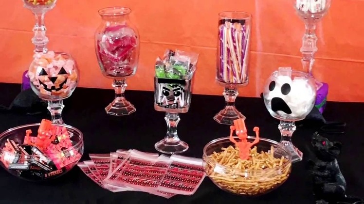 DIY Halloween Candy Display Jars