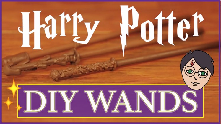 DIY Harry Potter Halloween WANDS