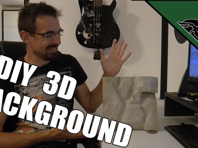 DIY: How to make a 3D background out of styrofoam for terrarium.vivarium