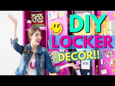 DIY Locker Decor for Back to School!