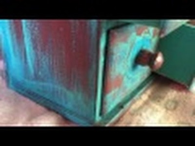 DIY, Metallic Copper Paint Technique