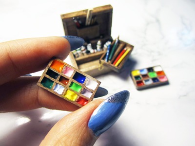 DIY- Miniature Paint Tray