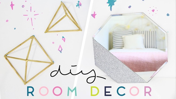 DIY Minimal Room Decor | Geometric Wall Art Ideas