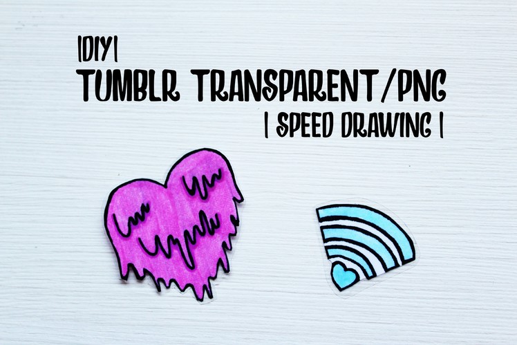 |DIY| Tumblr transparent drawing! #1 | HelloCris |