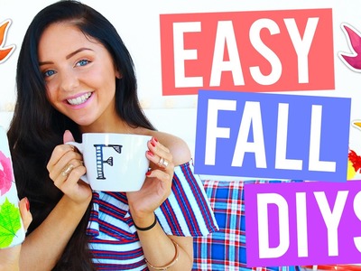 EASY DIY Fall Room Decor 2016! Cheap, Cosy + Easy Room Decorations for Autumn! Tumblr Inspired!
