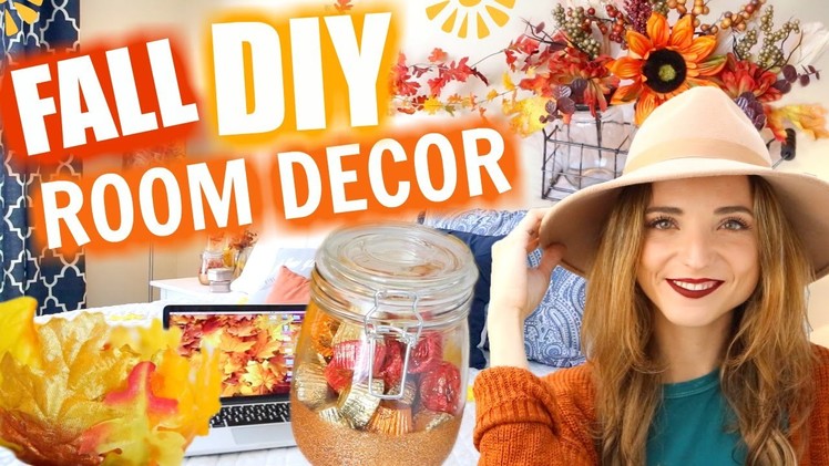 Easy Fall DIY Room Decor for 2016 | Outfit Ideas & Essentials