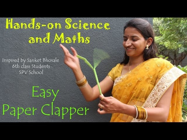 EASY PAPER CLAPPER | Hindi