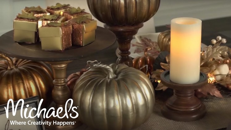 How To Create a Fall Tablescape | Michaels