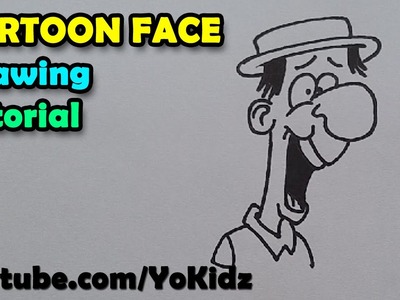 How to draw cartoon faces