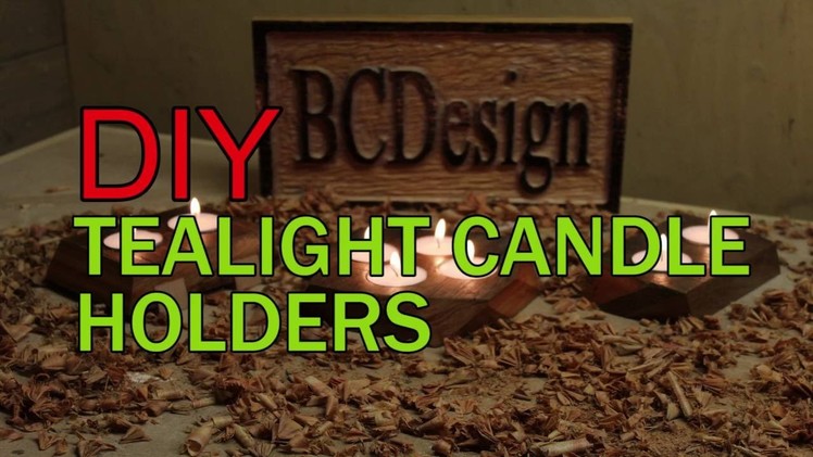 How to make : DIY Tealight Candle Holder
