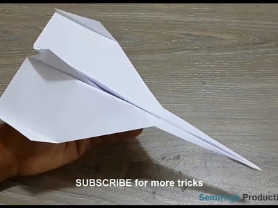 Make Amazing airplane - World best paper airplane for kids