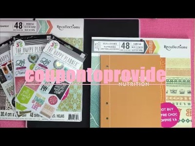 Michaels Haul! NEW Recollections HOT BUY Paper Pad & WASHI! Happy Planner Stickers