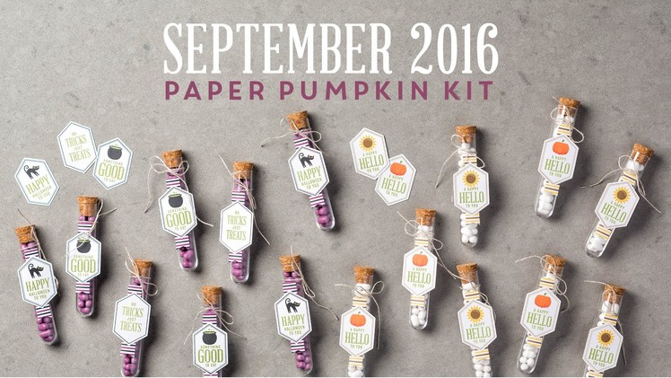 Paper Pumpkin September 2016
