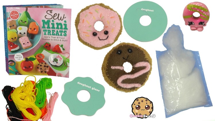 Sew Mini Treats  Do It Yourself Make Kawaii Cute Donuts - Easy DIY Felt Craft Book