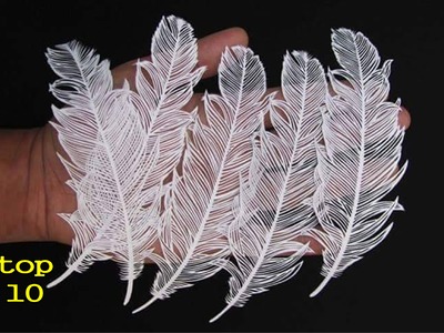 Top 10  paper art Amaizing