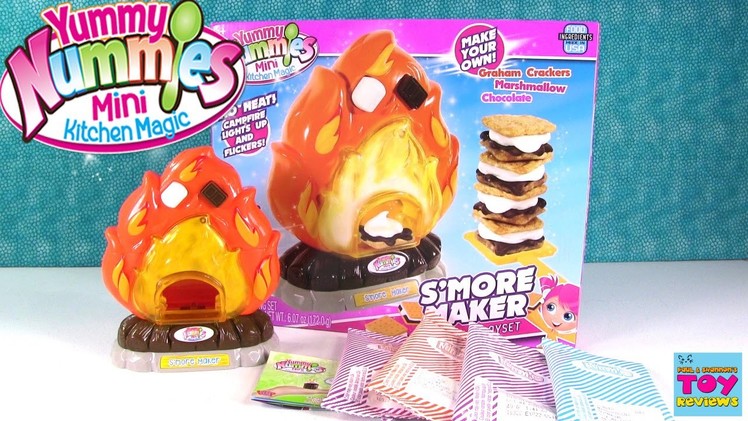 Yummy Nummies S'More Maker DIY Cooking Fun Toy Unboxing Review | PSToyReviews
