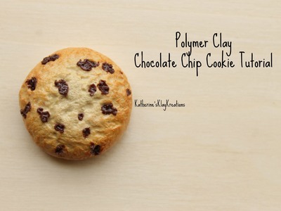 Chocolate Chip Cookie Tutorial (Polymer Clay) | Katherine'sKlayKreations