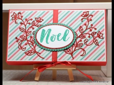Coordinating Christmas Cards & Tag in Box - JanB UK Stampin' Up! Demonstrator Independent