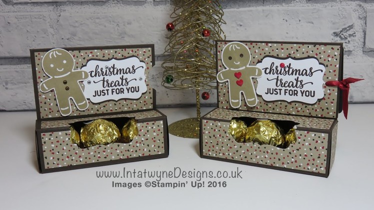 Crafty Christmas Countdown #4 - Gift Card Holder with Ferrero Rocher Chocolates