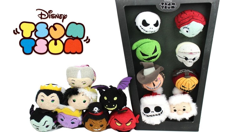 Disney Tsum Tsum - September 2016 -  Villains Collection and The Night Before Christmas Box Set