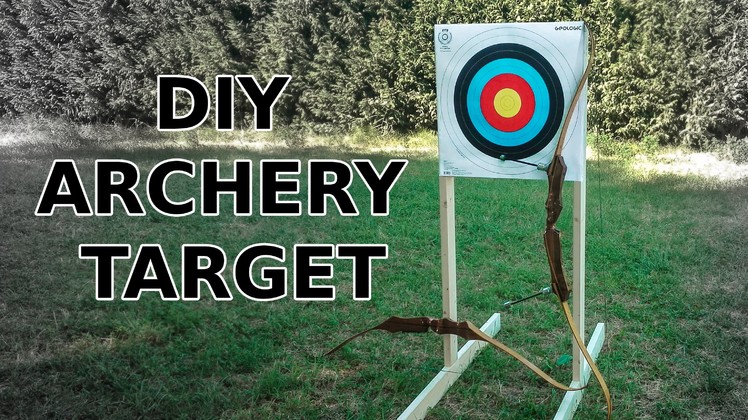 DIY Archery Target And Stand