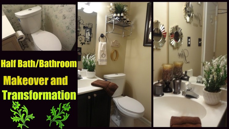 DIY Bathroom Decor Transformation and Makeover
