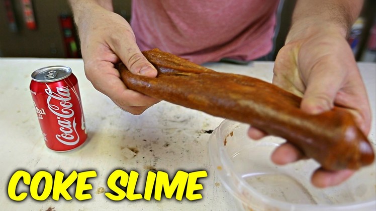 DIY Coca Cola Slime