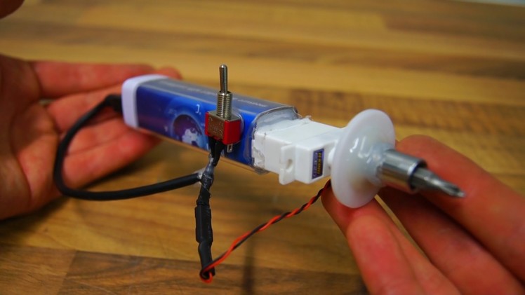 DIY Electric Screwdriver Tool From RC Servo - RCLifeOn
