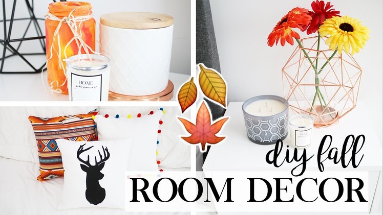 DIY Fall & Spring Room Decor -  DIY Room Makeover