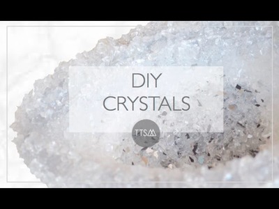 DIY HOME DECOR | GLASS CRYSTAL | TTSM