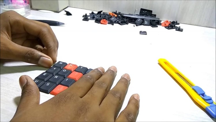 DIY JOKER Coaster - make one from old keyboard !