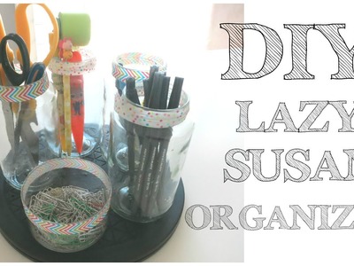 DIY Lazy Susan Organizer
