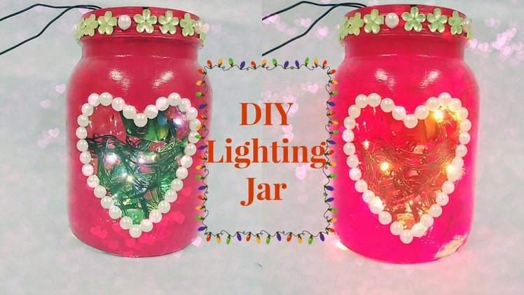 DIY LIGHTING JAR | ROOM DECOR IDEAS | CRAFTY ZILLA