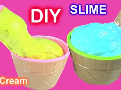 DIY Slime Taffy-Like "Ice Cream" by Rainbow Collector