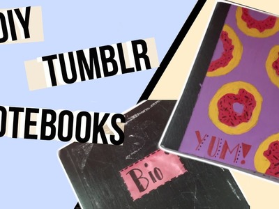 DIY Tumblr Notebooks