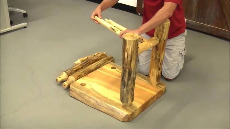 Easy DIY Log Furniture Tools!