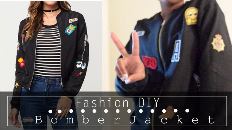 Fashion DIY| Bomber Jacket