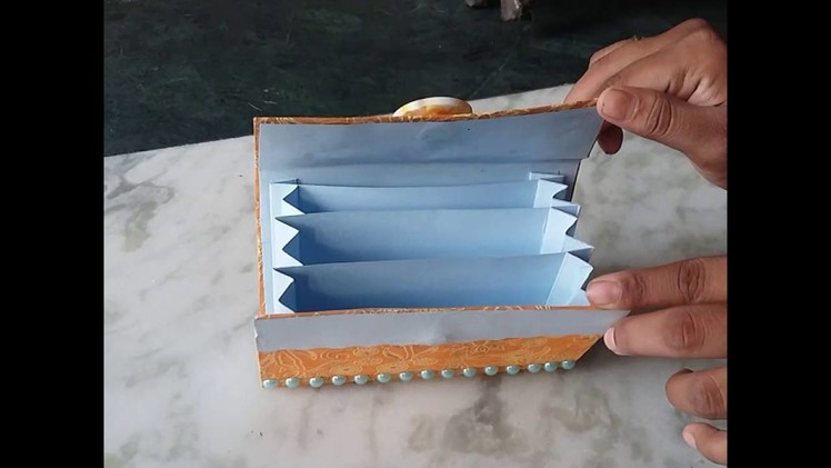 Handmade Paper clutch 