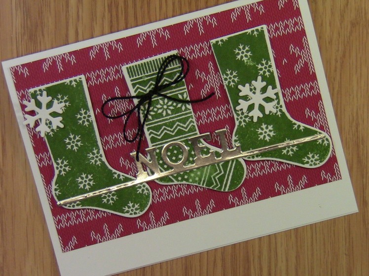 Hang Your Stockings Christmas Card