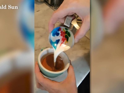 How to make a Rainbow Coffee